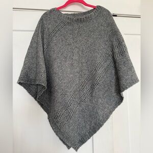 G.H. Bass & Co. Charcoal Poncho